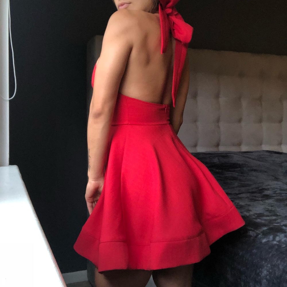 Red Holiday Dress